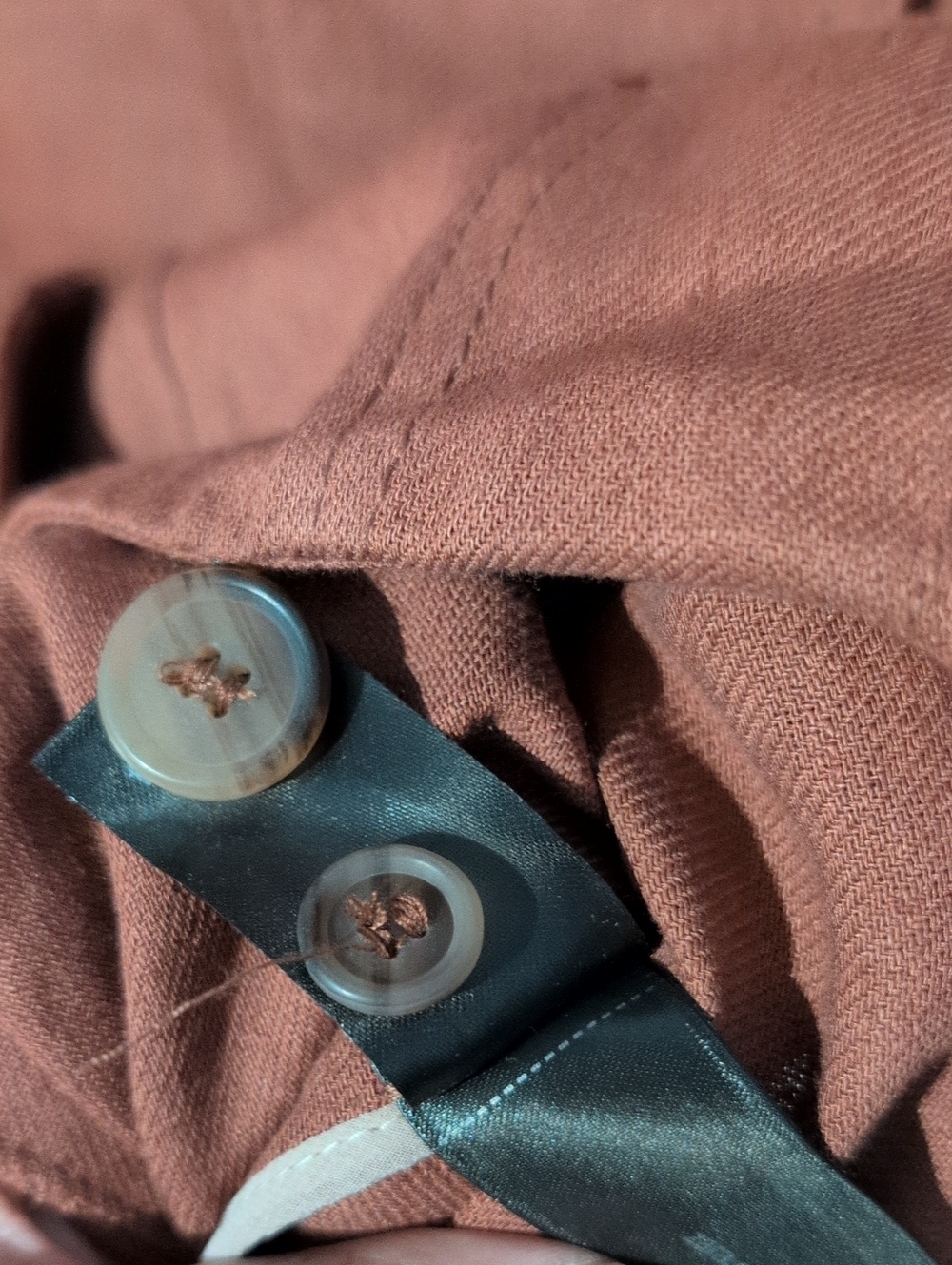 NWT ZARA Rust Button Jacket - Picture 15 of 16